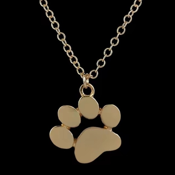 NEW Dog or Cat Paw-print Necklace - Picture 3 of 7
